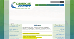 Desktop Screenshot of county.camrose.ab.ca